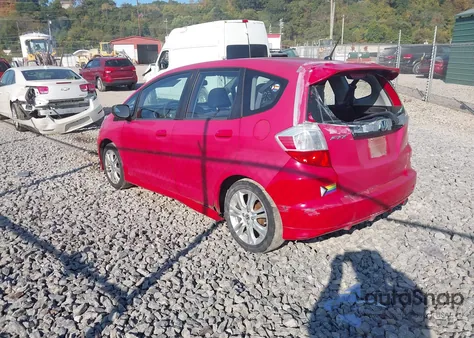 2010 Honda Fit Sport z USA, uszkodzony, nr VIN JHMGE8H49AS008382